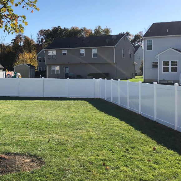 Vinyl fencing