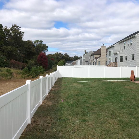 Vinyl fencing