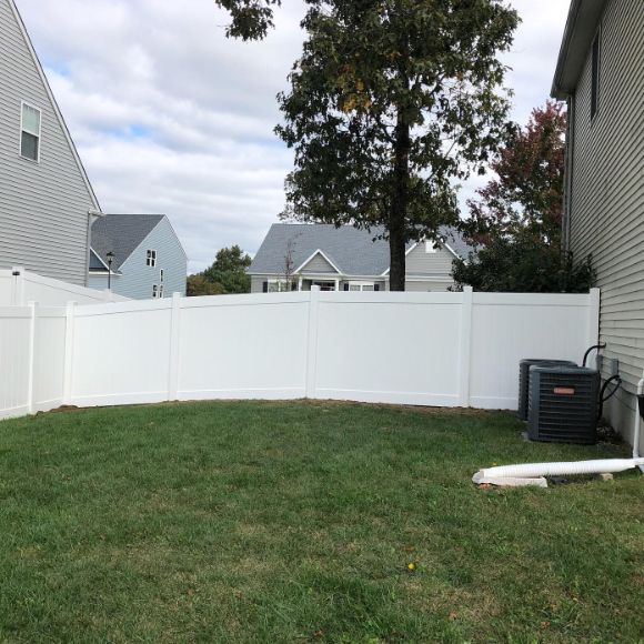 Vinyl fencing