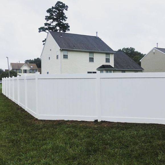 Vinyl fencing