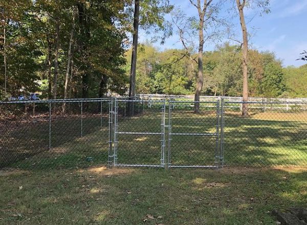 Chain-link fencing