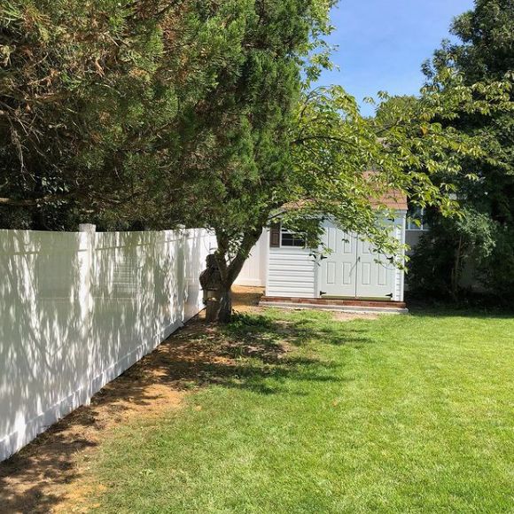 Vinyl fencing