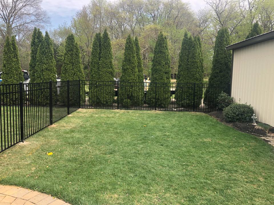 Aluminum fence