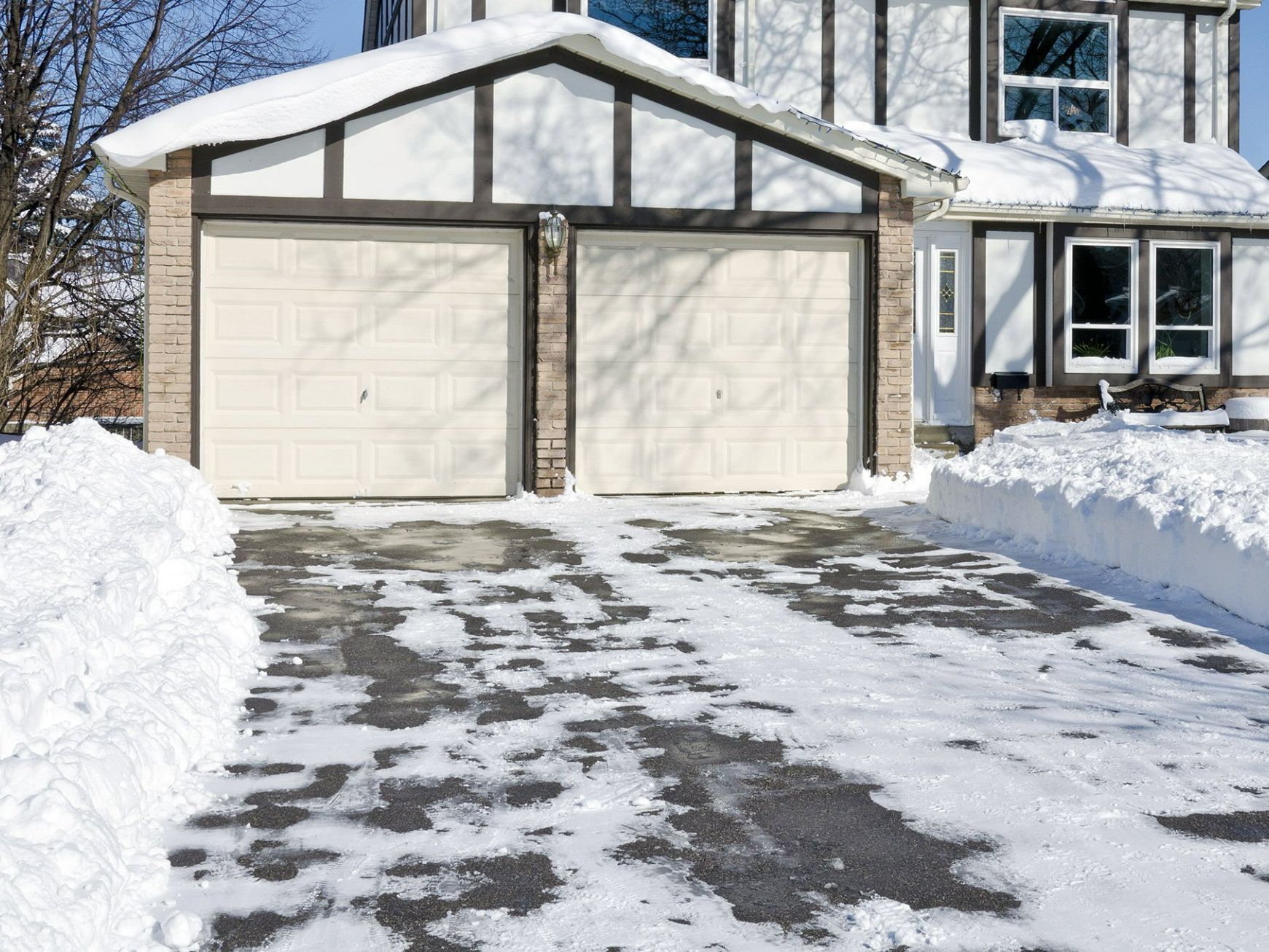 Residential snow removal service