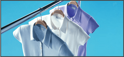 Hanging shirt after laundry / shirt laundry | Corona, CA