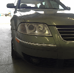 After headlight restoration