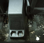 Before car interior cleaning