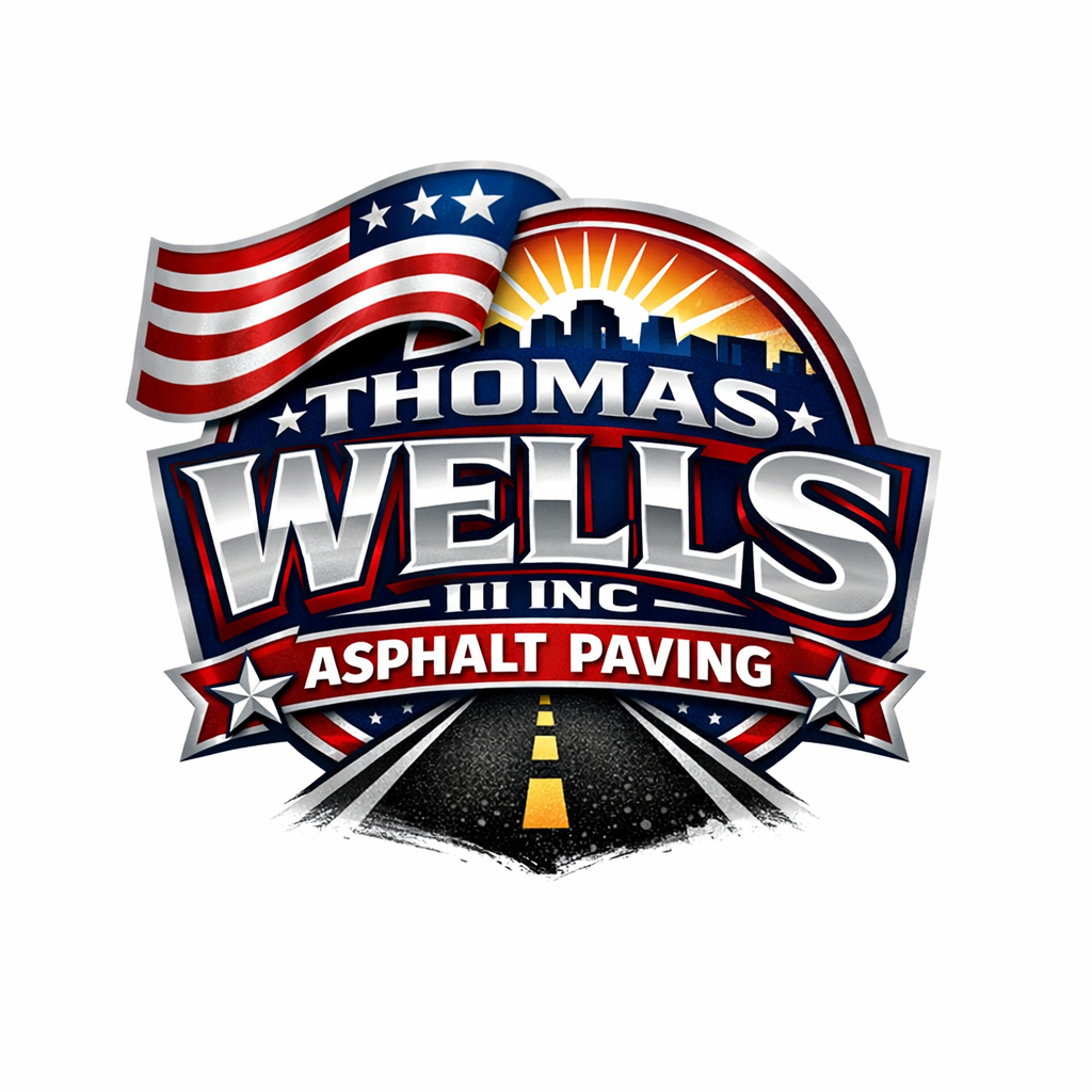 Thomas Wells III Asphalt Paving - Logo