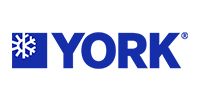 YORK logo in blue with a white snowflake icon