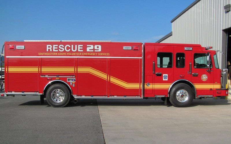 Emergency service truck