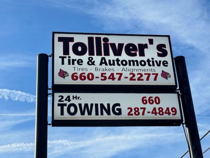 Tolliver's Towing and Recovery Signage