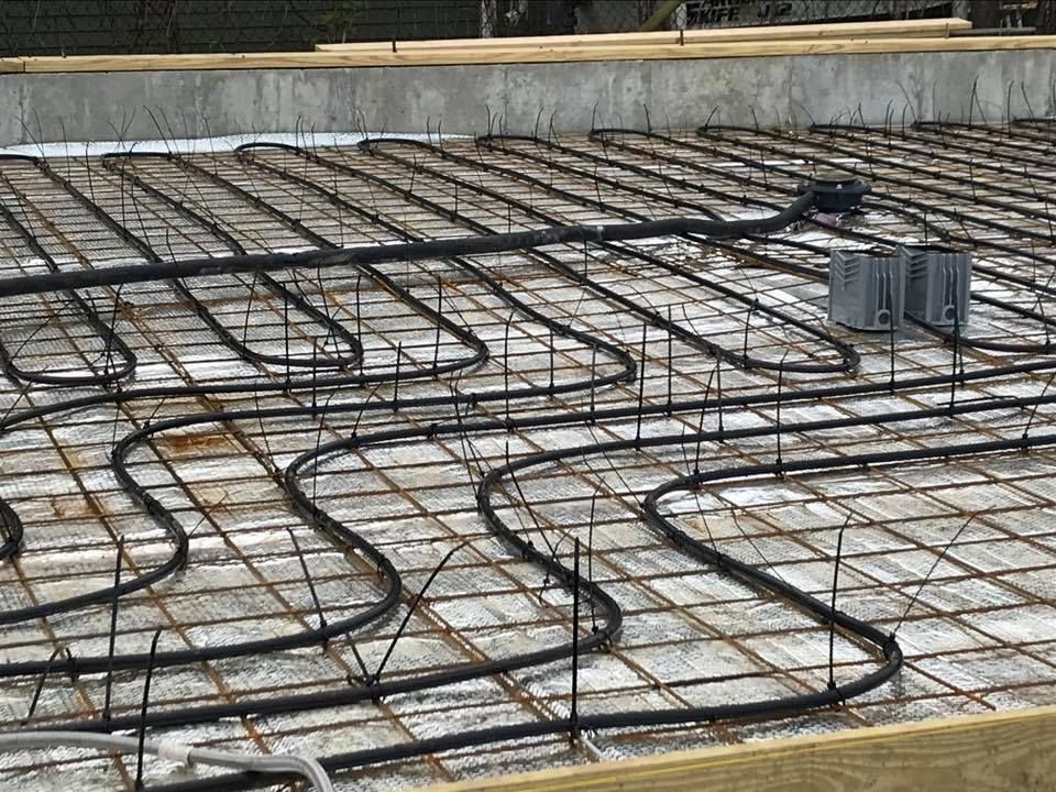 New construction heating system