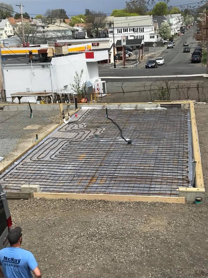 New construction heating system