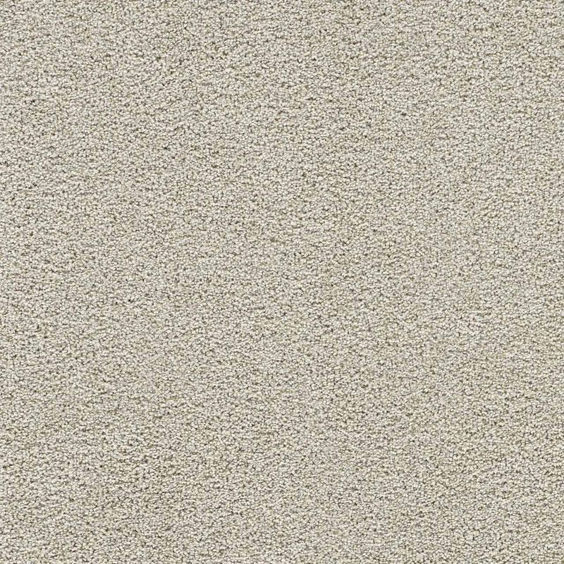 A close up of a beige carpet texture.