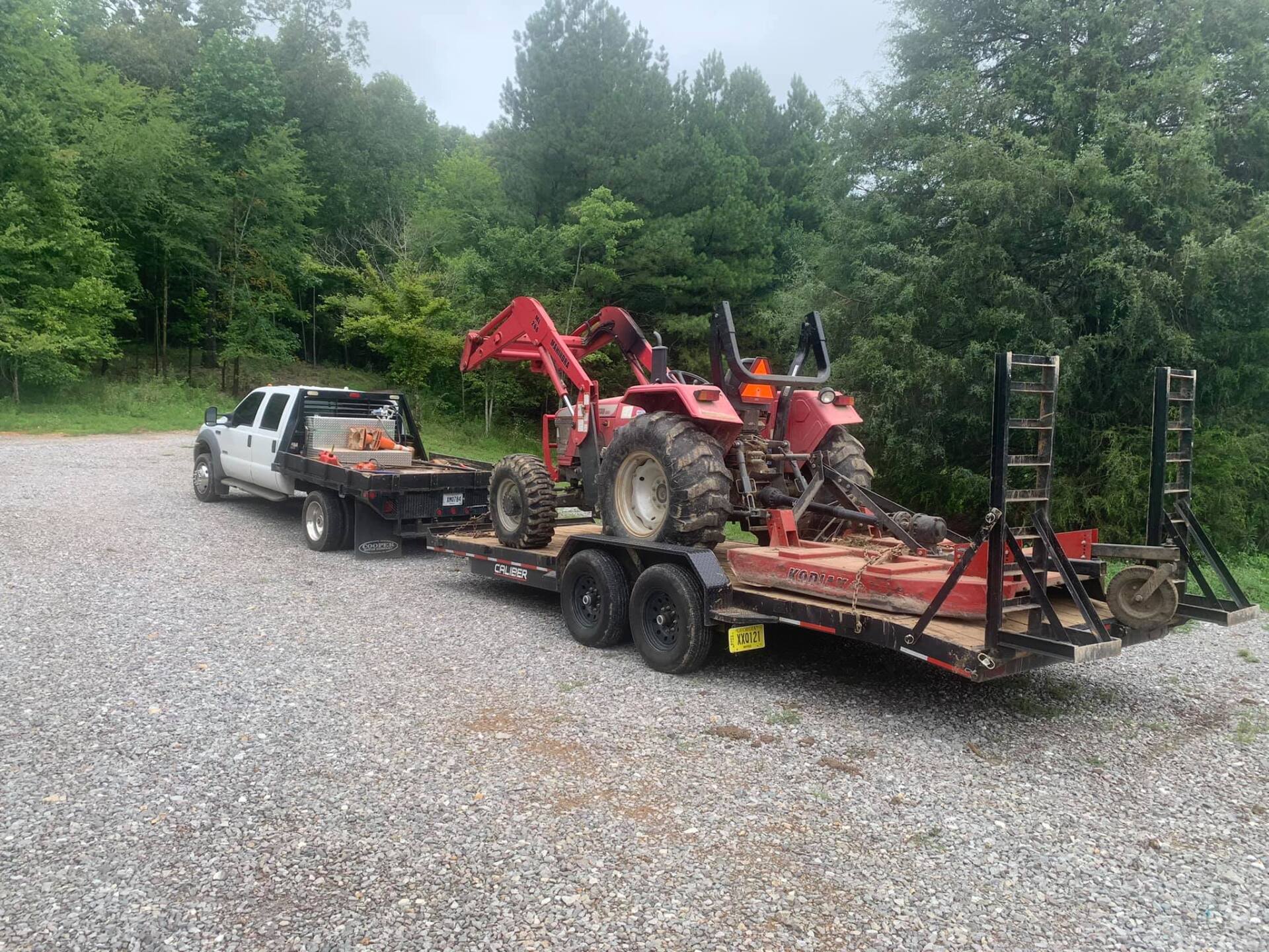 Landscape tractor