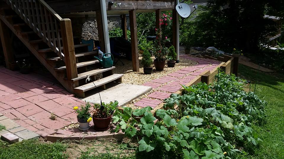 Hardscaping and landscaping