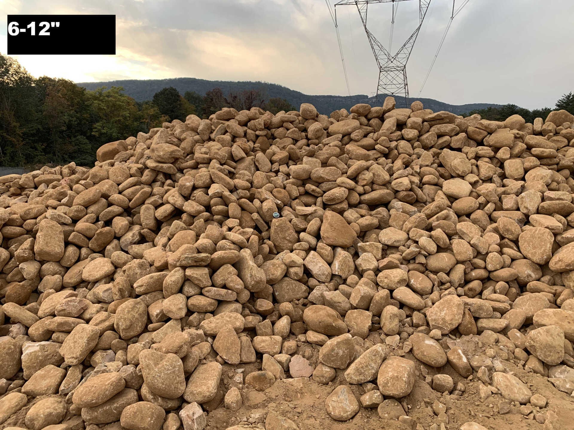 6-12 Inch $135.00 per ton