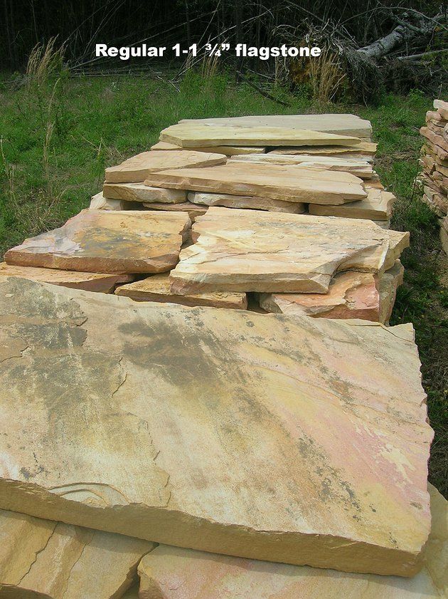 Regular flagstone $0.19