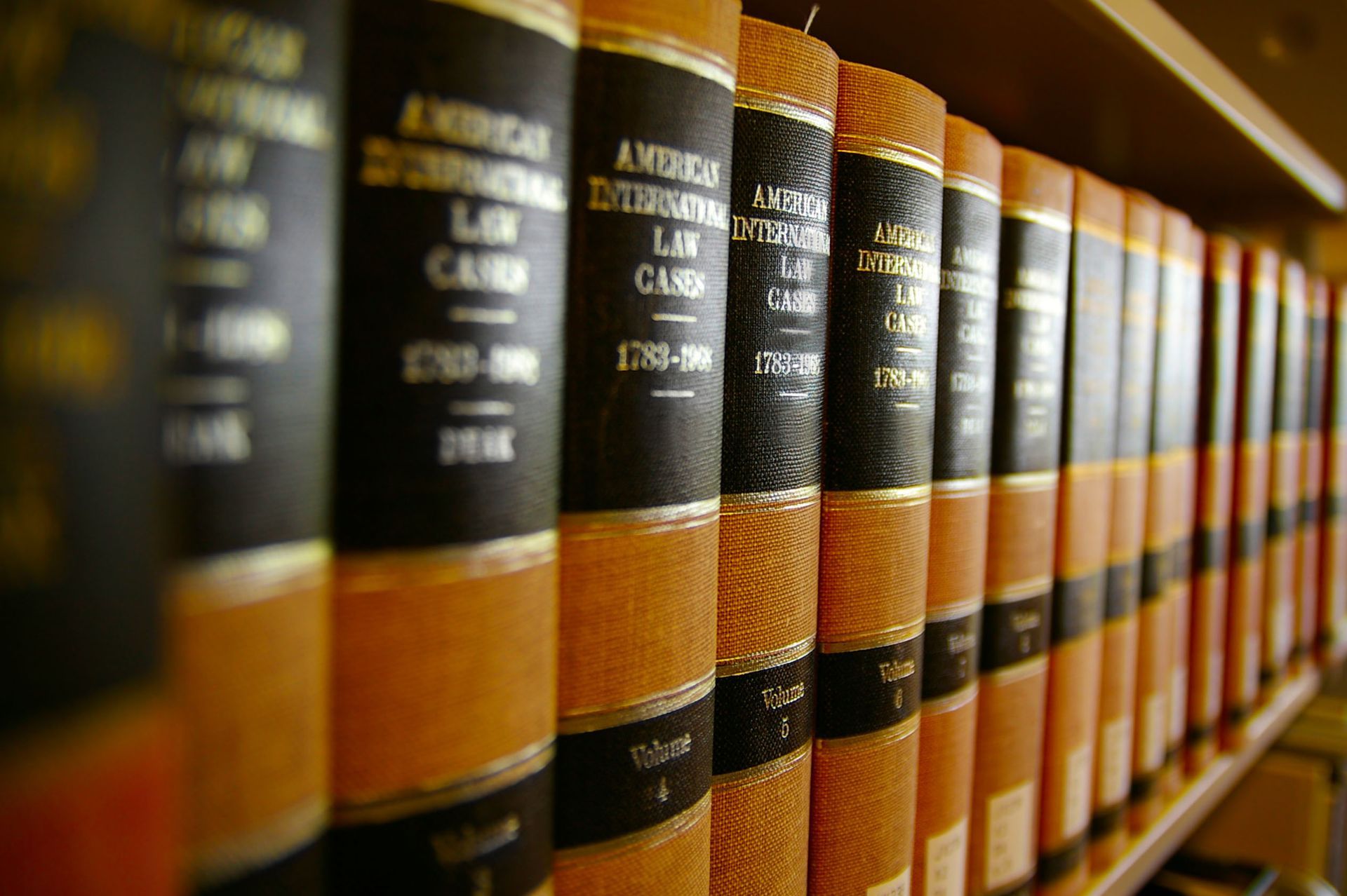 Law books