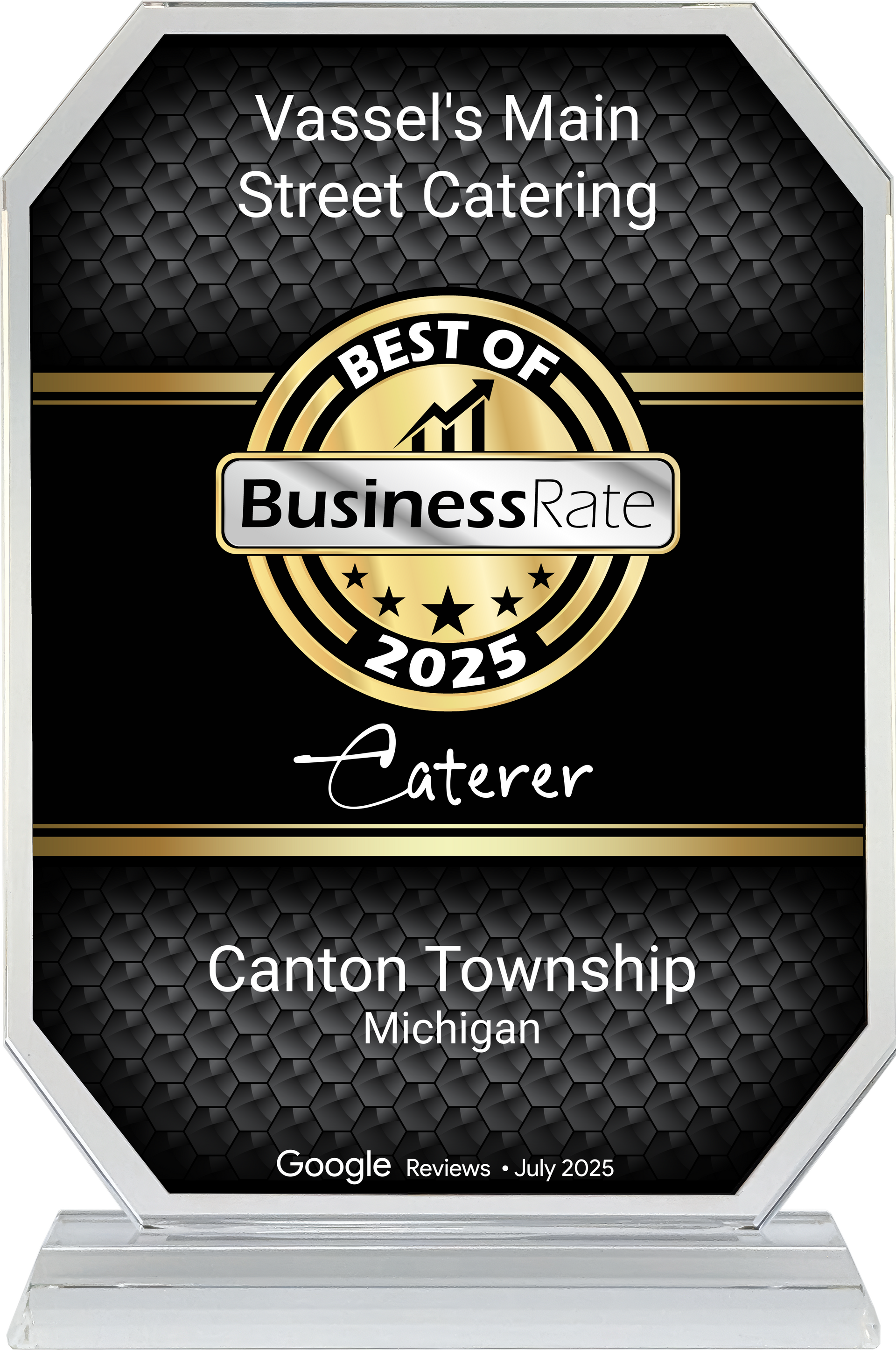 Best of Business Rate 2025 Caterer - Canton Township Michigan