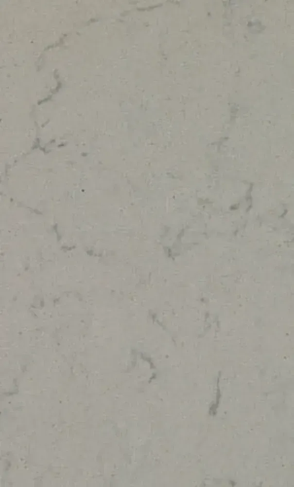 Light gray countertop with subtle veining.