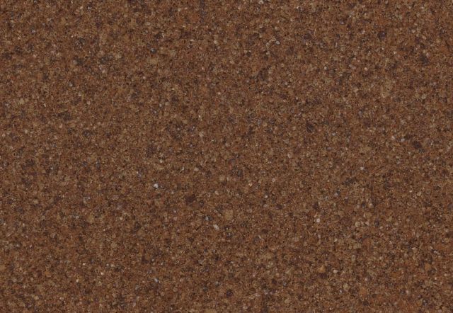Close-up of a textured, mottled, dark brown surface with flecks of lighter colors.