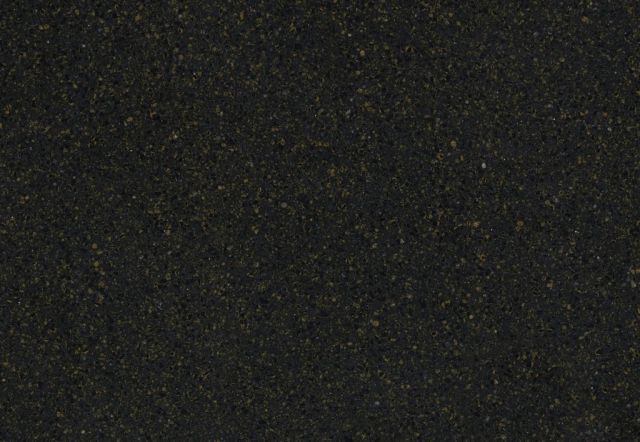 Black granite surface with small speckled details.