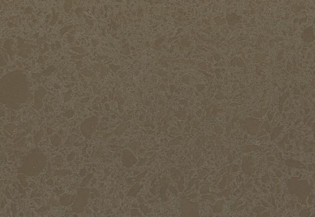 Tan surface with white veining.