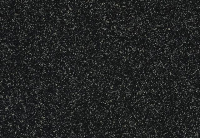 Dark gray granite with speckled texture.