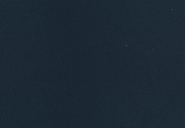 Solid dark blue background.