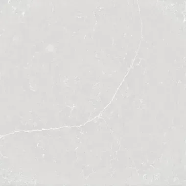 Gray, lightly textured quartz countertop with a subtle white vein.