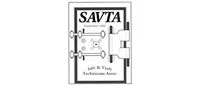 Logo of SAVTA, Safe & Vault Technicians Assoc., featuring a safe outline.