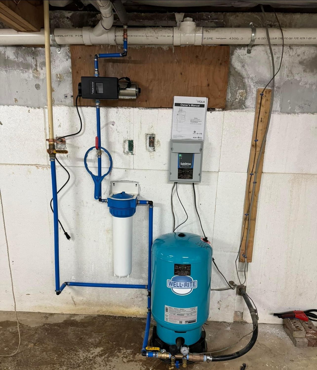 Residential pump system