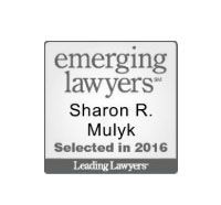 Sharon r. mulyk is a leading lawyer in 2016.