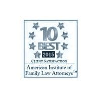 A logo for the american institute of family law attorneys.