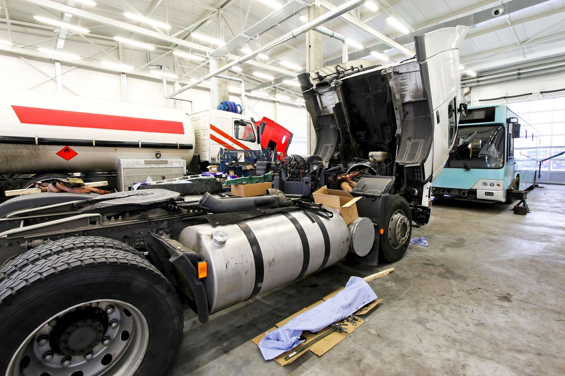 semi truck wheel alignments