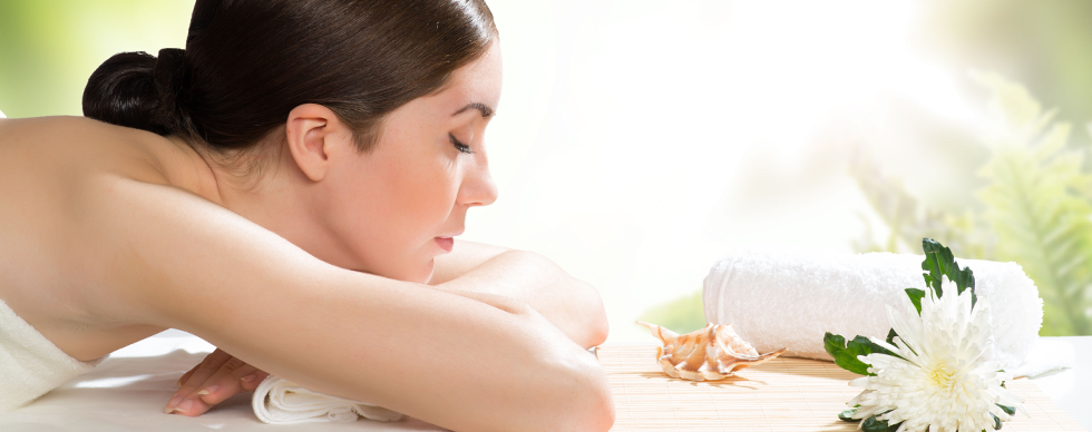 Relaxed woman