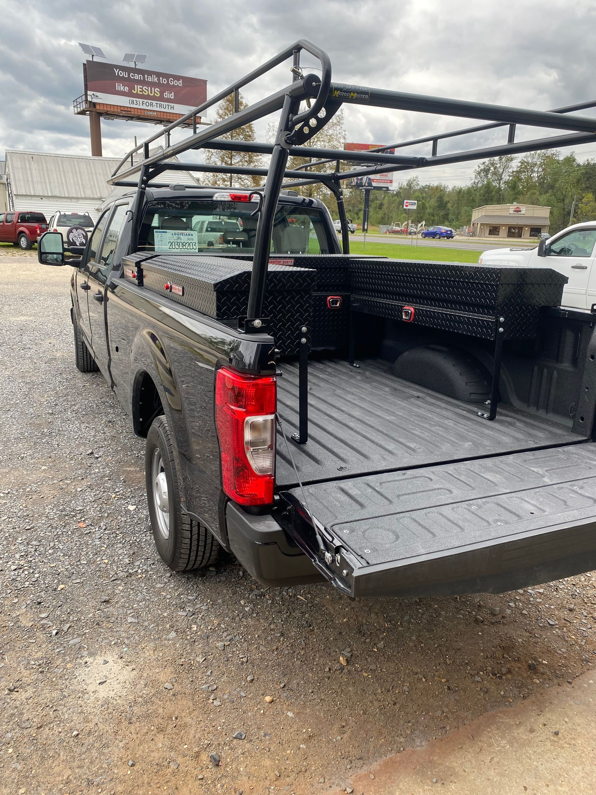 Superliner spray-on bed liner