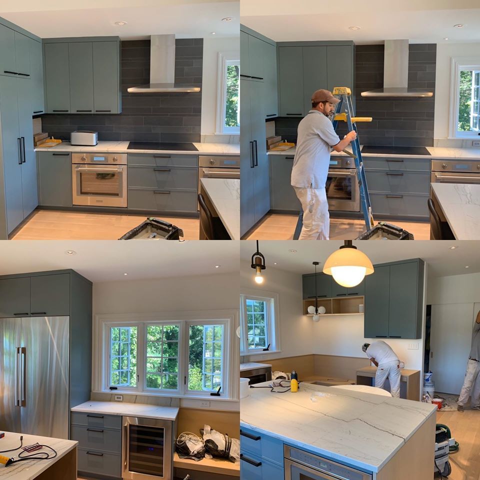 New Kitchen painting in Newton