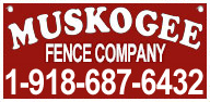 Muskogee Fence Company Logo