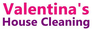 Valentina's House Cleaning Logo