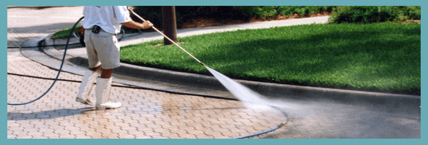 Pressure washing