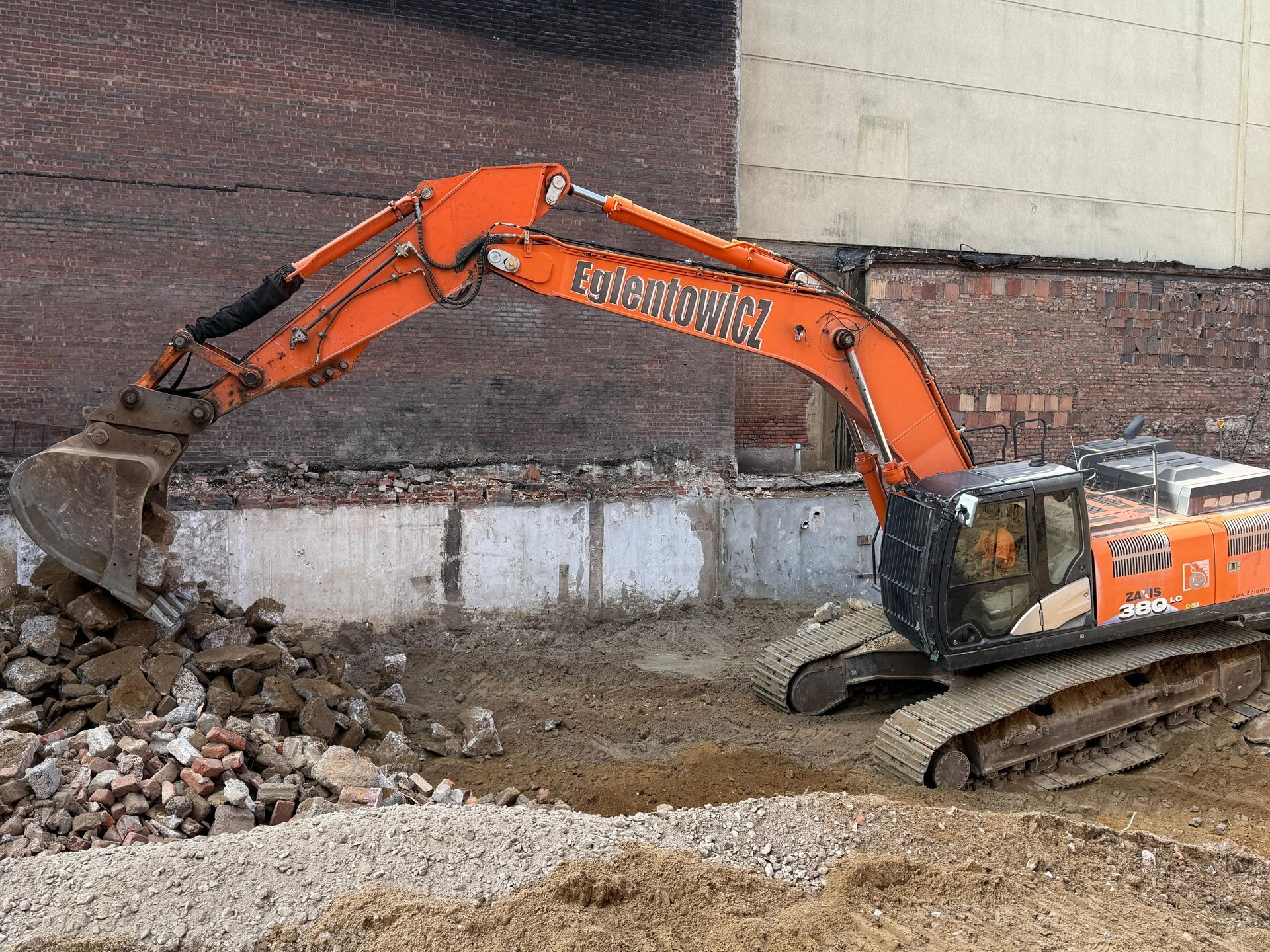 Industrial demolition service