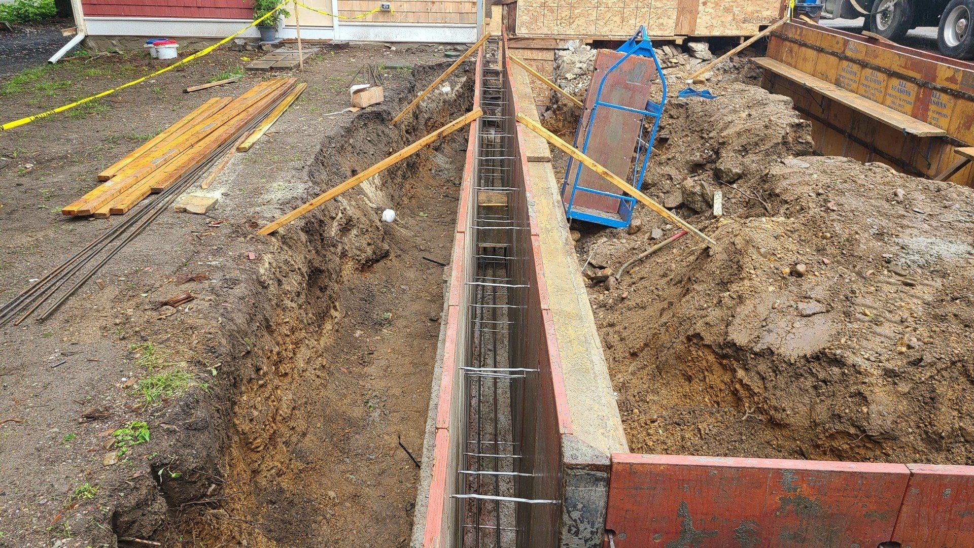 ongoing construction