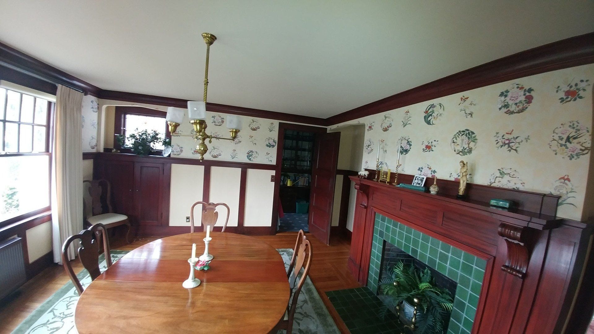 dining area after remodeling