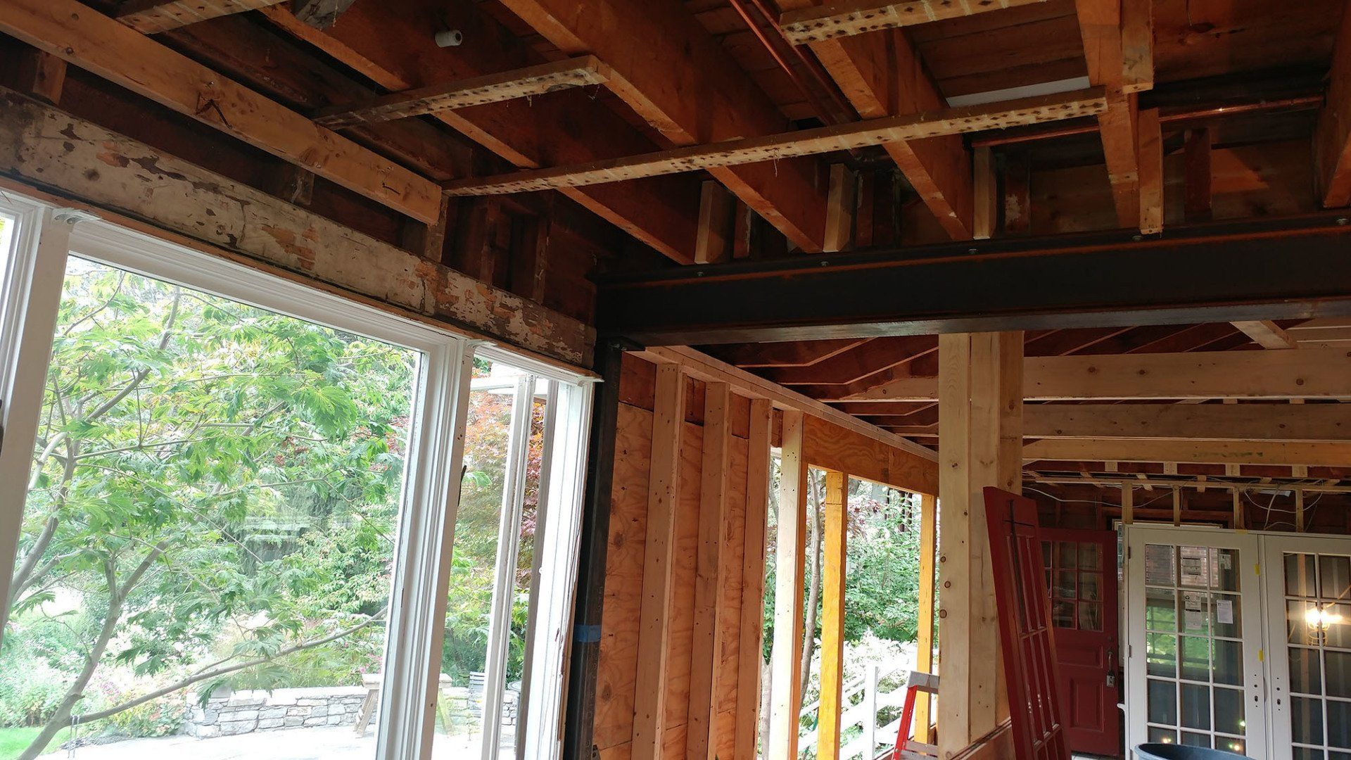 Residential Remodeling Open Ceiling