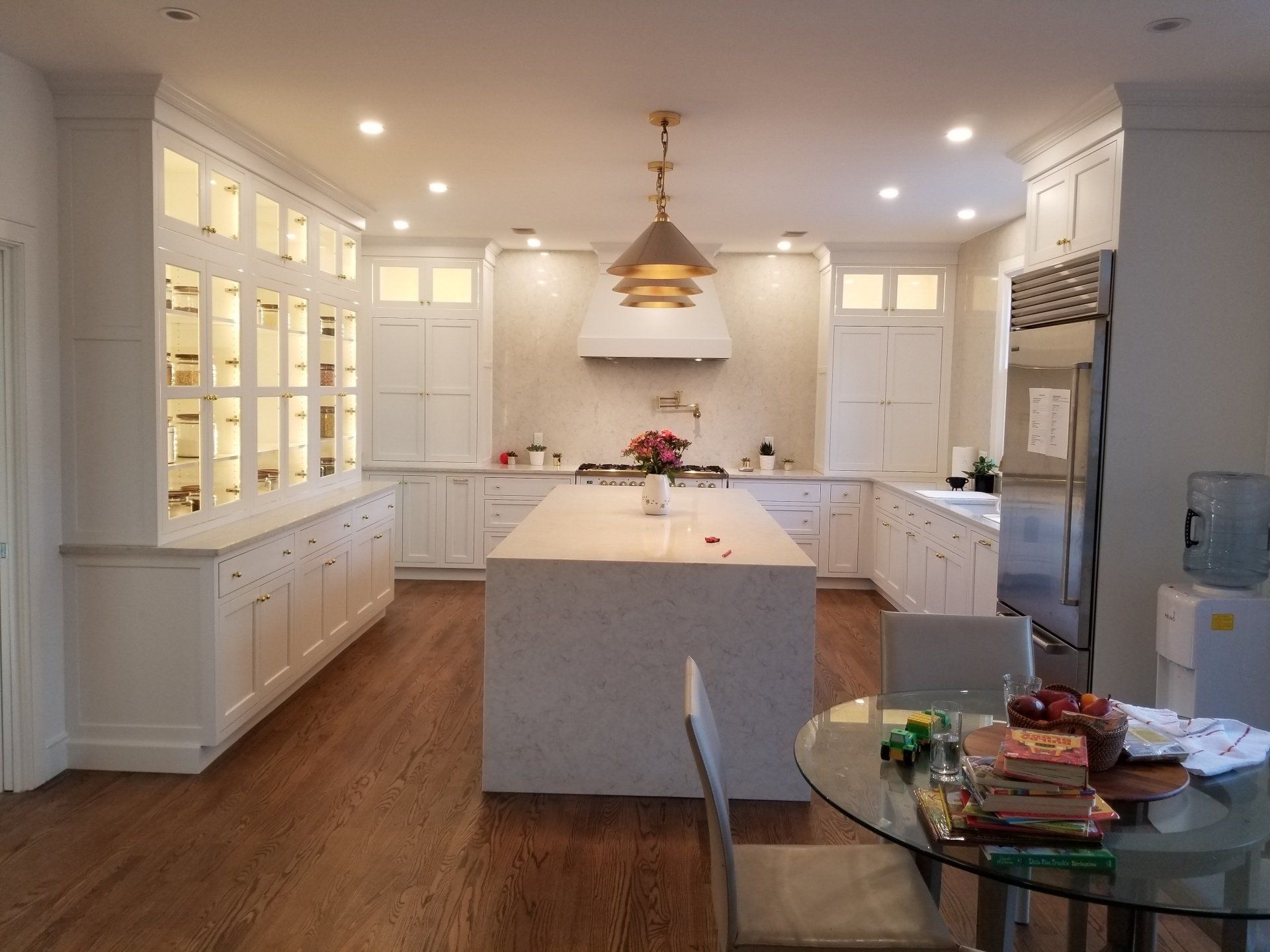white big kitchen