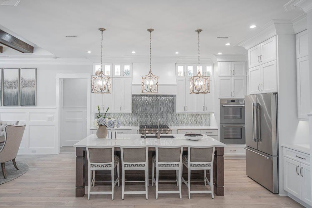 Contemporary Transitional Kitchen Remodel by A Fine Tile Gallery Inc project photo 2
