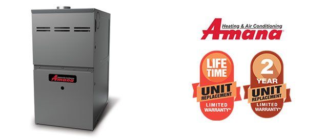 Amana AMVC8 Furnace - Two-stage variable speed gas furnace