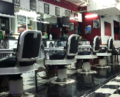 Barber shop interior